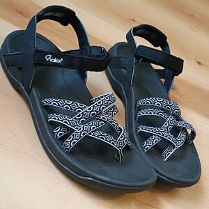 Viakix Women's Nylon Strappy Sandal